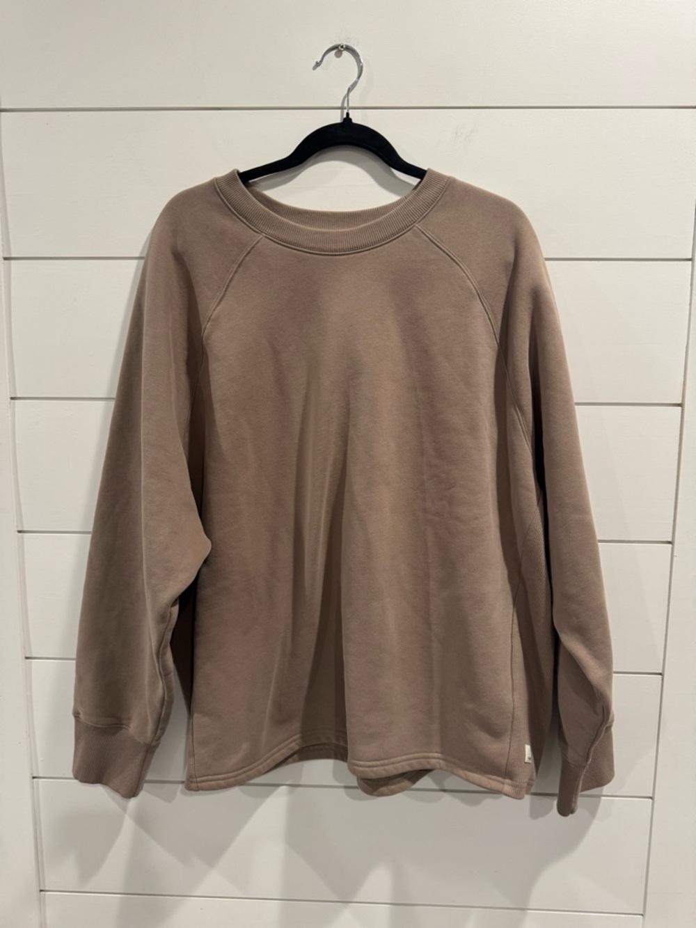 Vuori restore oversized crew sweatshirt